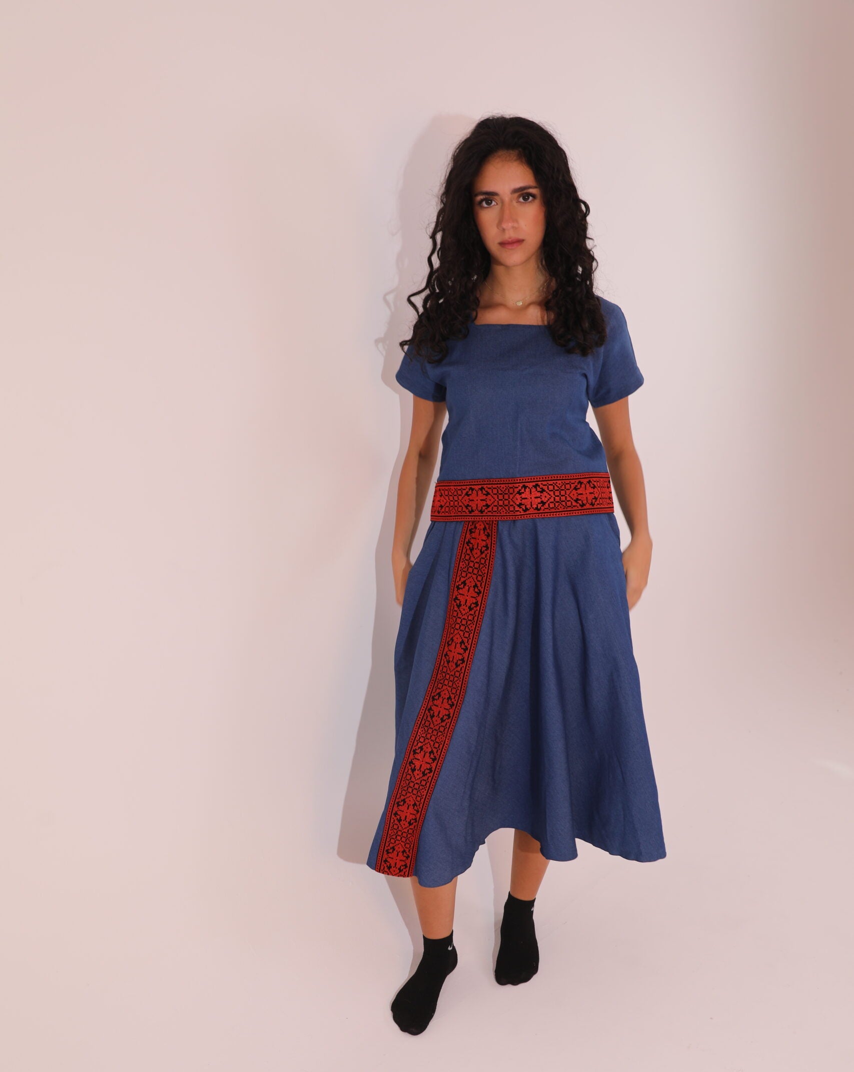 Jeans Skirt Set