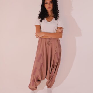 Pink Tatreez Sirwal